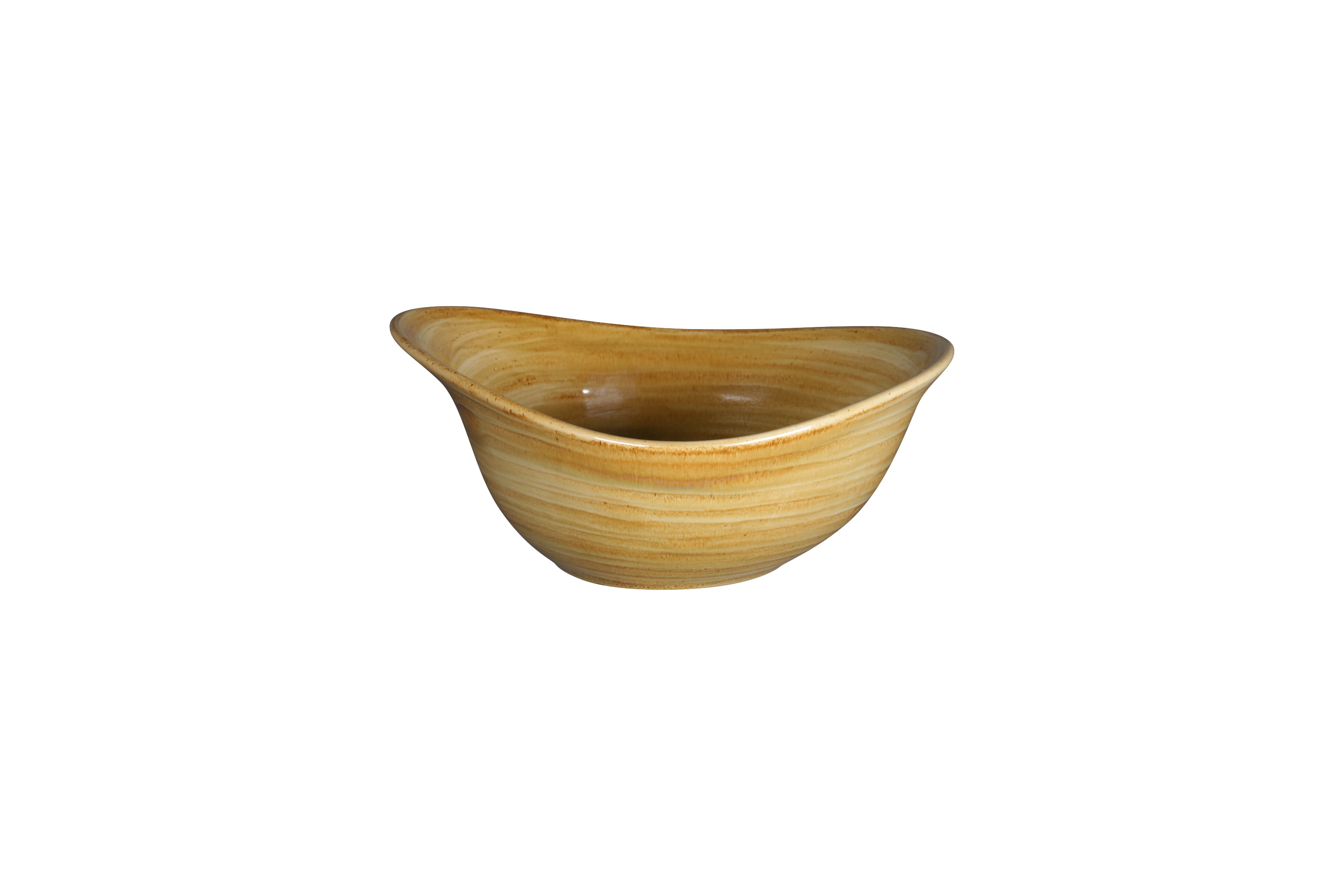 Schale organisch 17,5x14,2cm / 0,52l RAKSTONE SPOT garnet beige