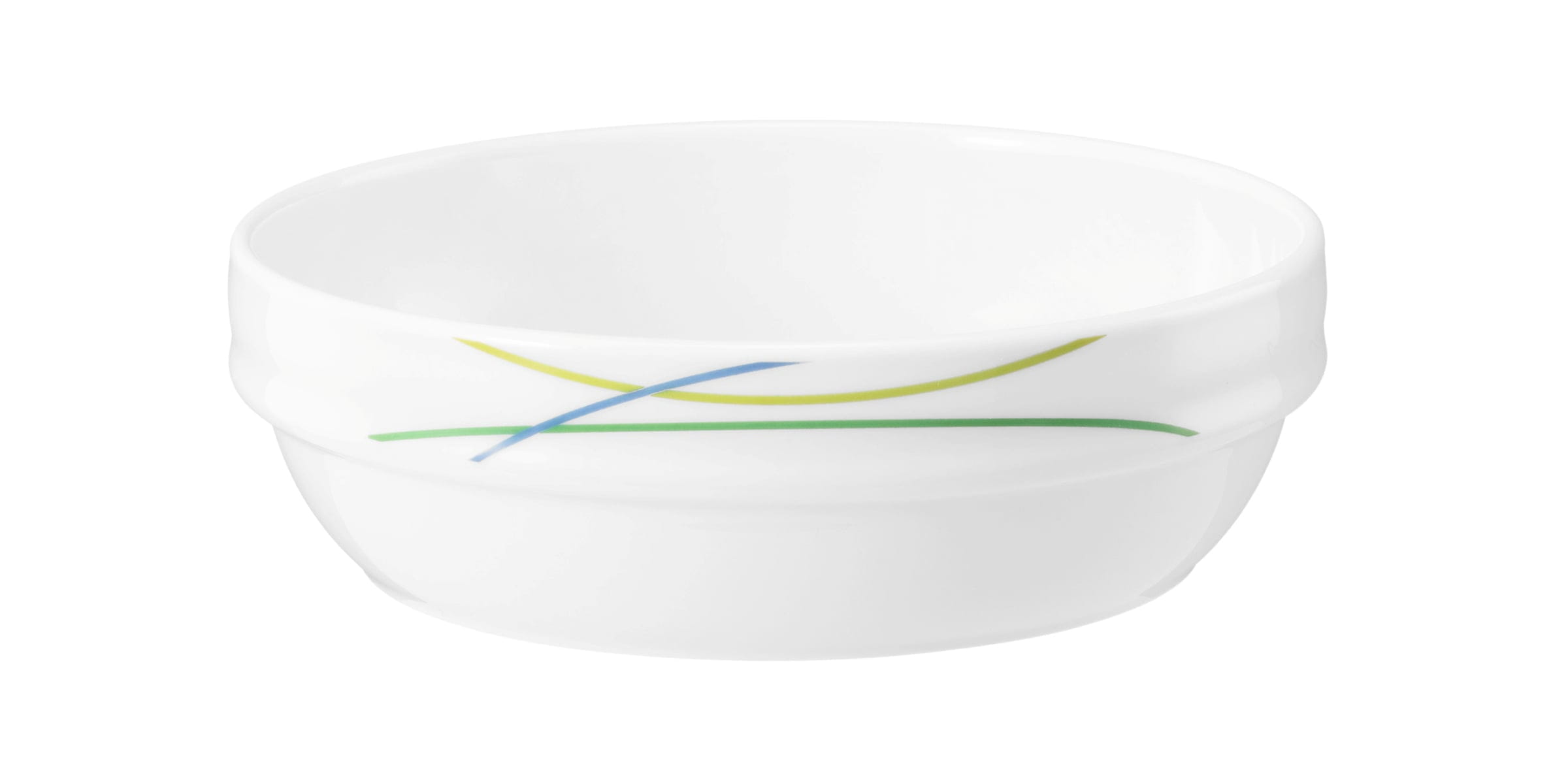 Schale rund rund 13,5cm COMMUNITY green line