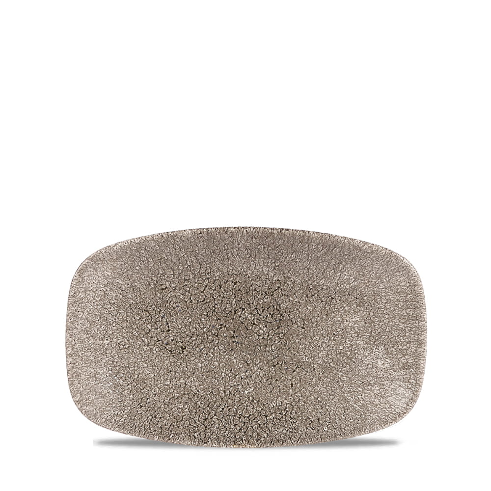 Platte Chefs eckig 20x12,1cm RAKU Quartz black