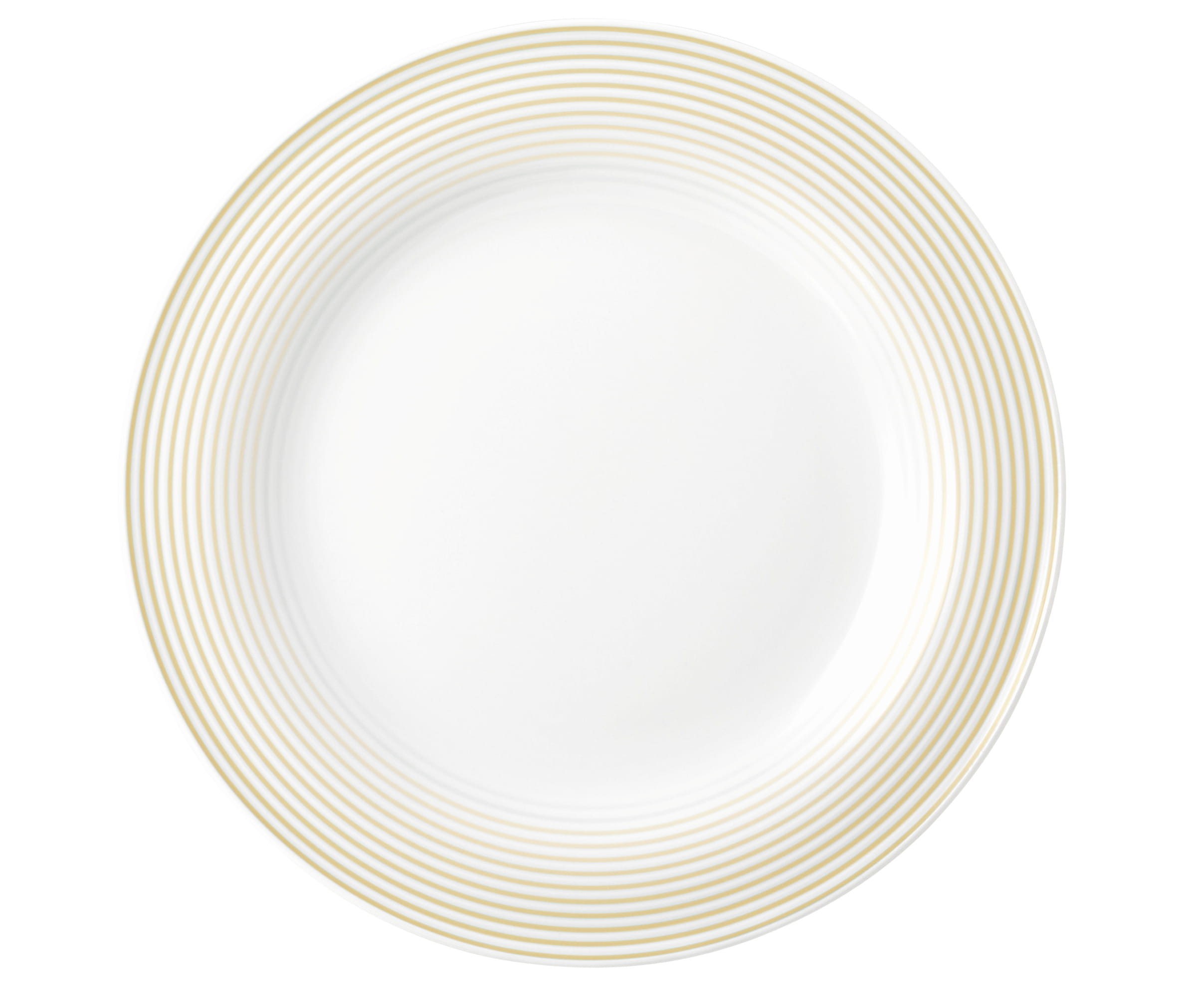 Teller rund mit Relief flach 23cm BLUES sandbeige