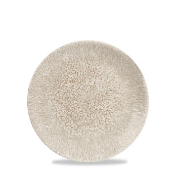 Teller flach coup 16,5cm RAKU agate grey