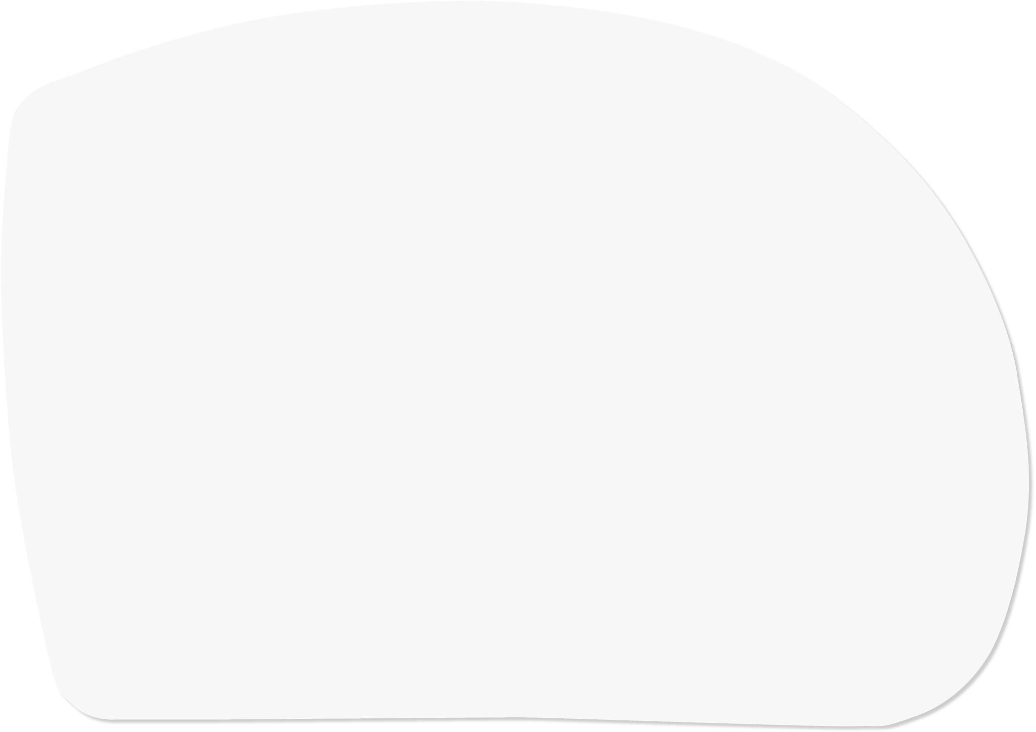 Teigschaber flexibel 120x80mm LDPE weiß