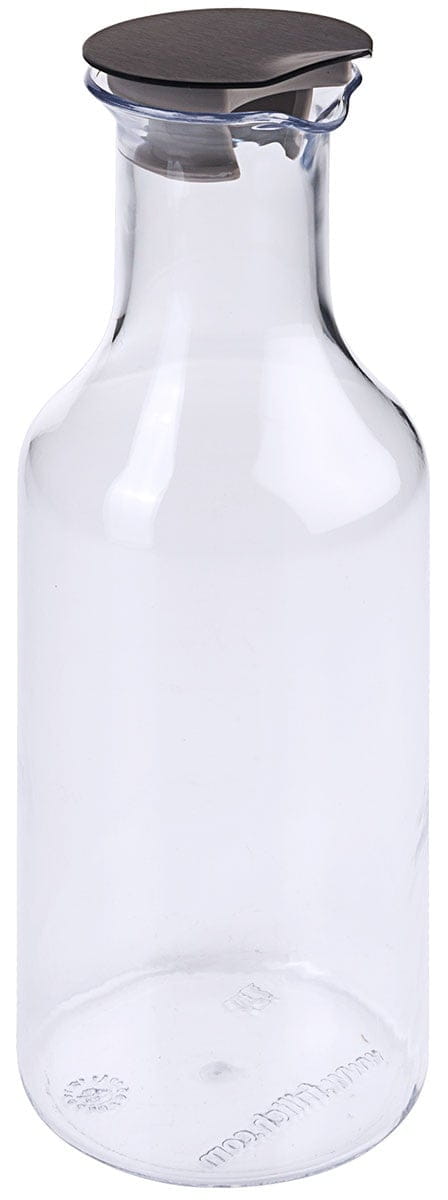 Glaskaraffe 1,2l CARAFINE BLACK mit Deckel