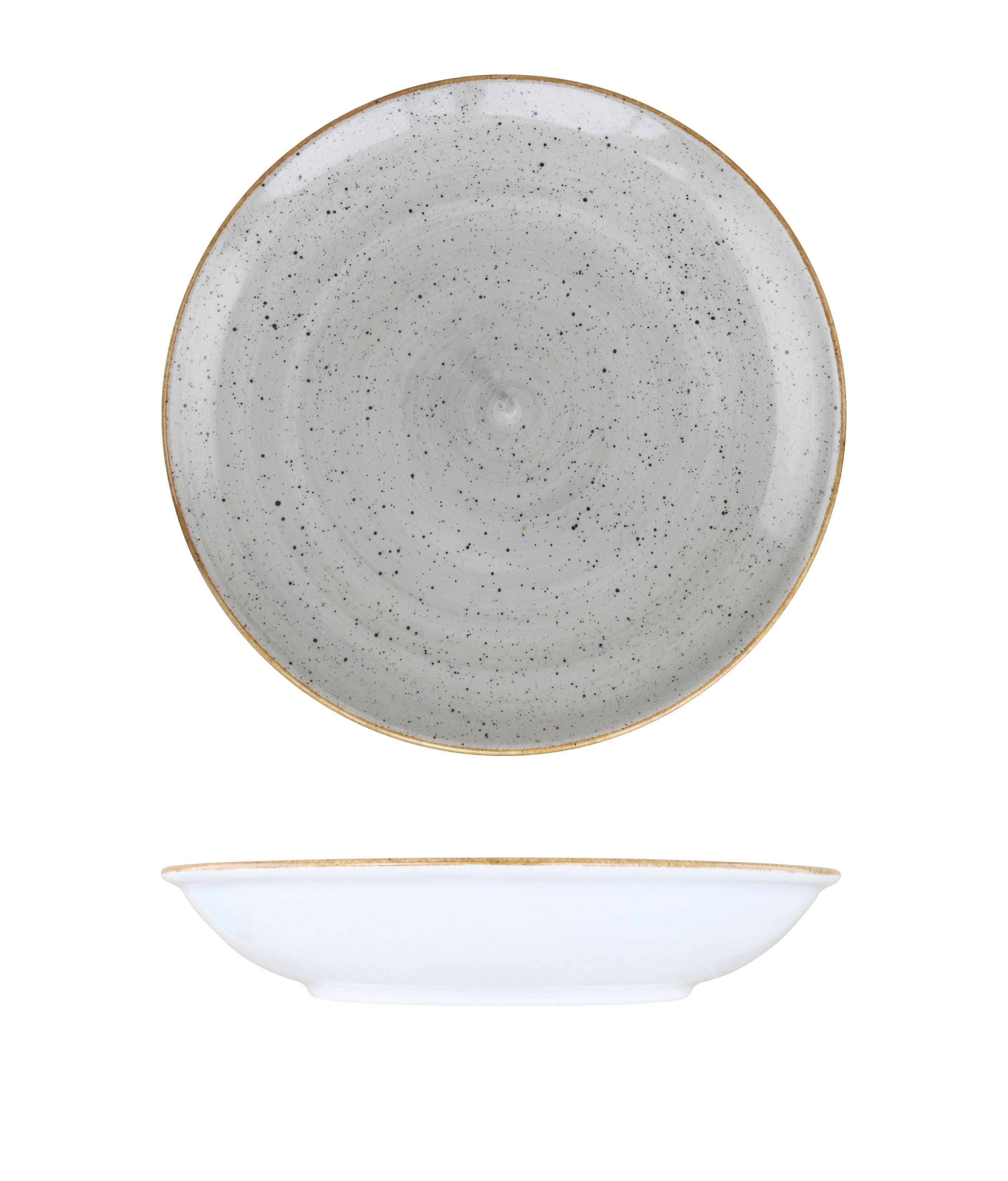 Teller tief coup 23cm CLASSIC dusty grey