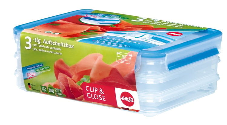 Frischhaltedose Aufschnitt 3x1L CLIP & CLOSE