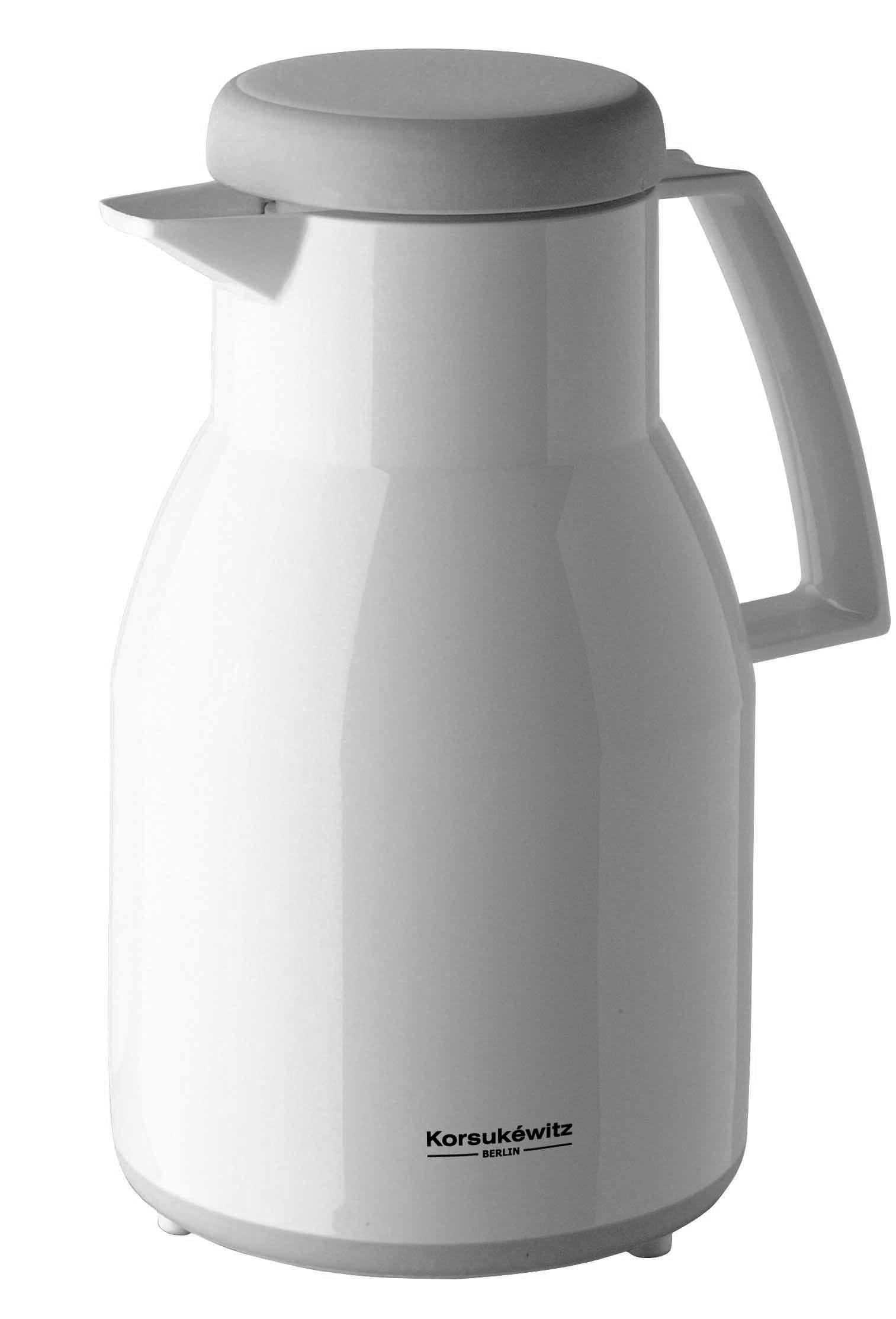 Isolierkanne 1l WASH Kunststoff weiß