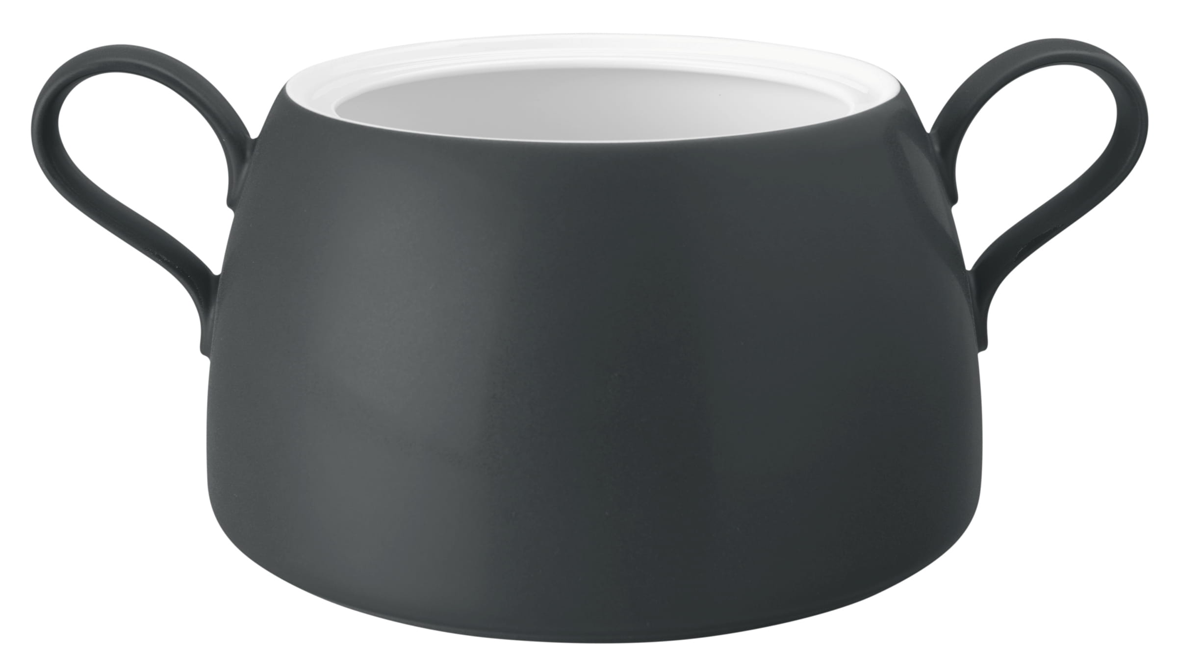 Schalen-Unterteil rund mit Deckel COUP FINE DINING anthrazit