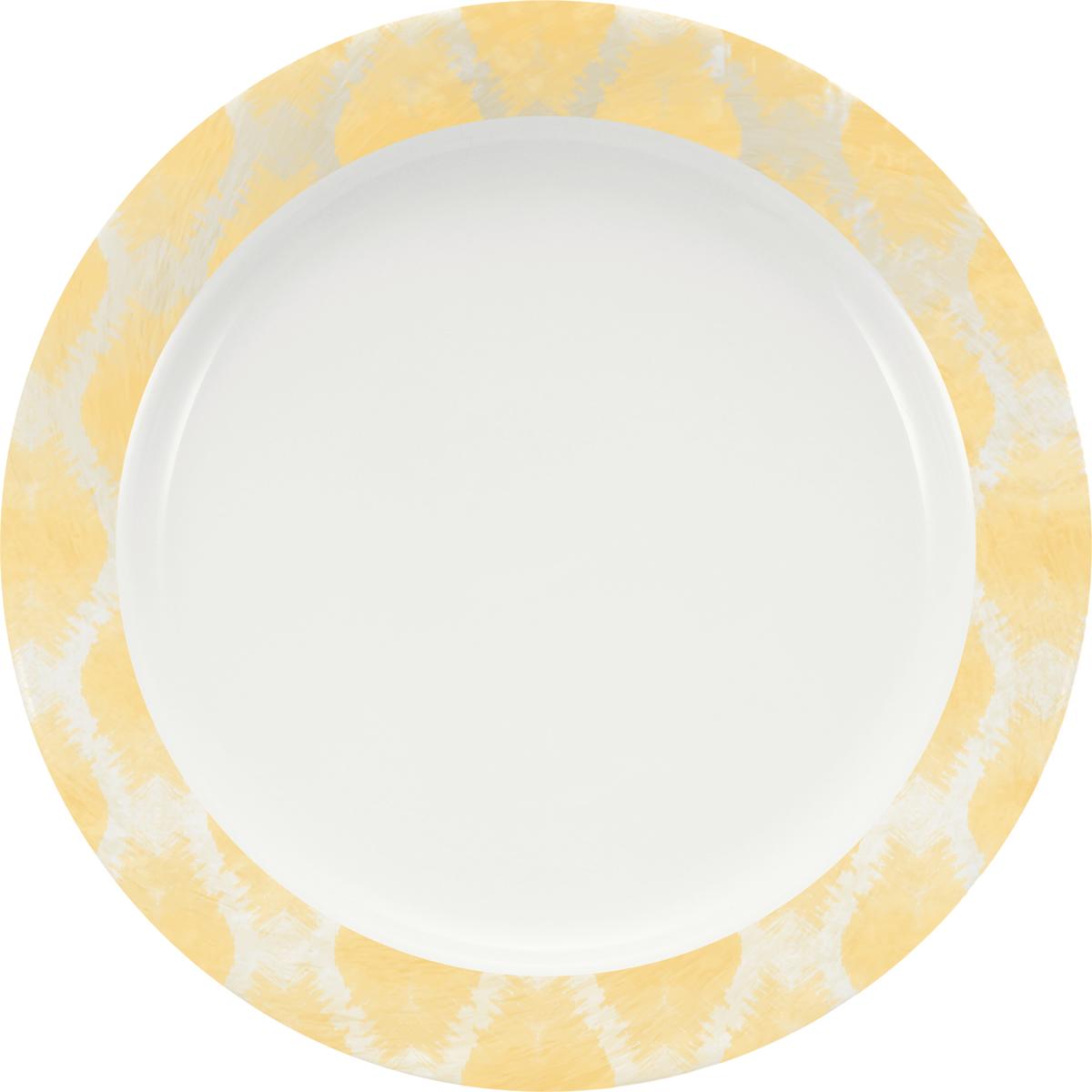 Teller flach Fahne 20cm DIMENSION calmera yellow