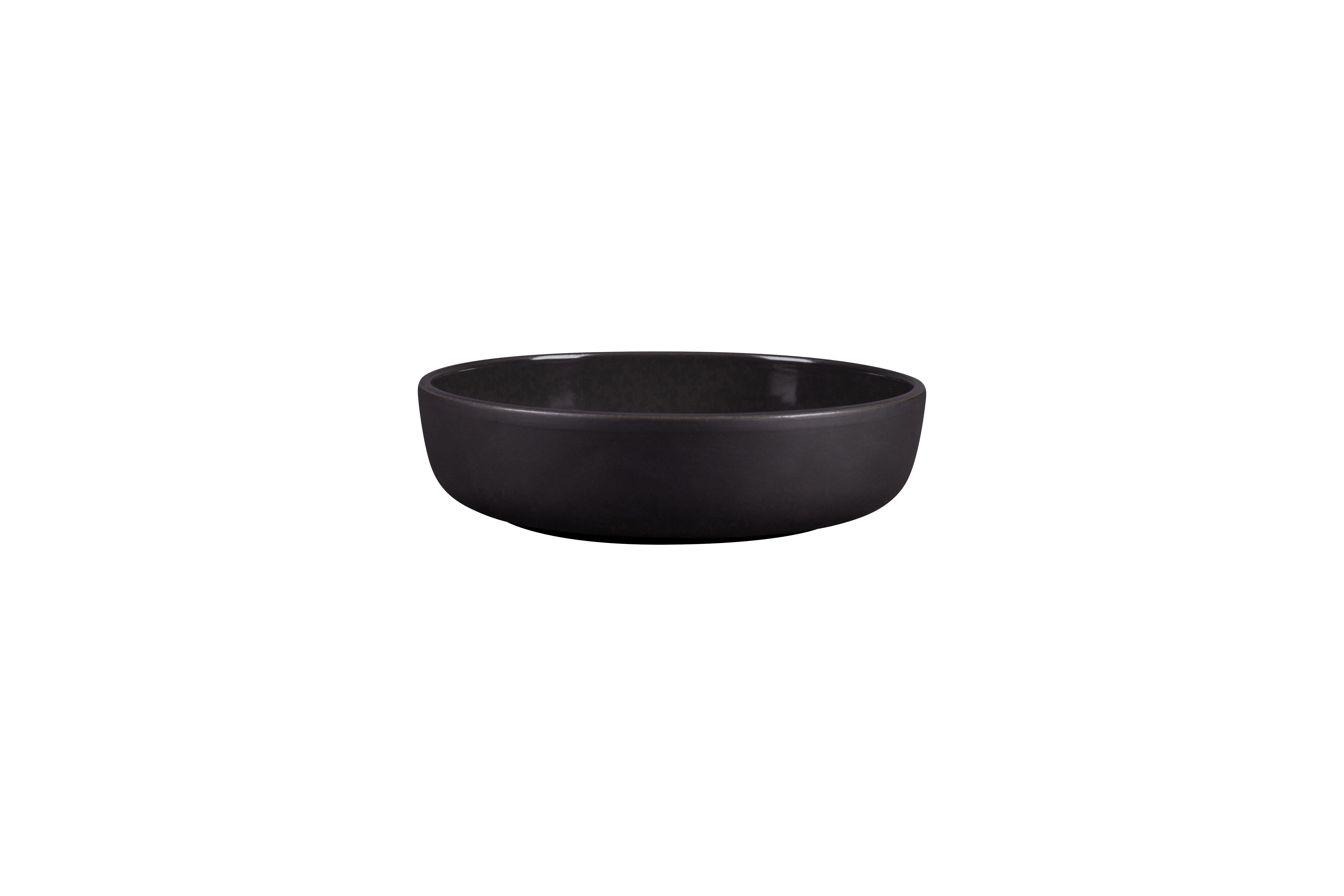 Schale Ø20cm H5,8cm 1,2L GHERA black mat