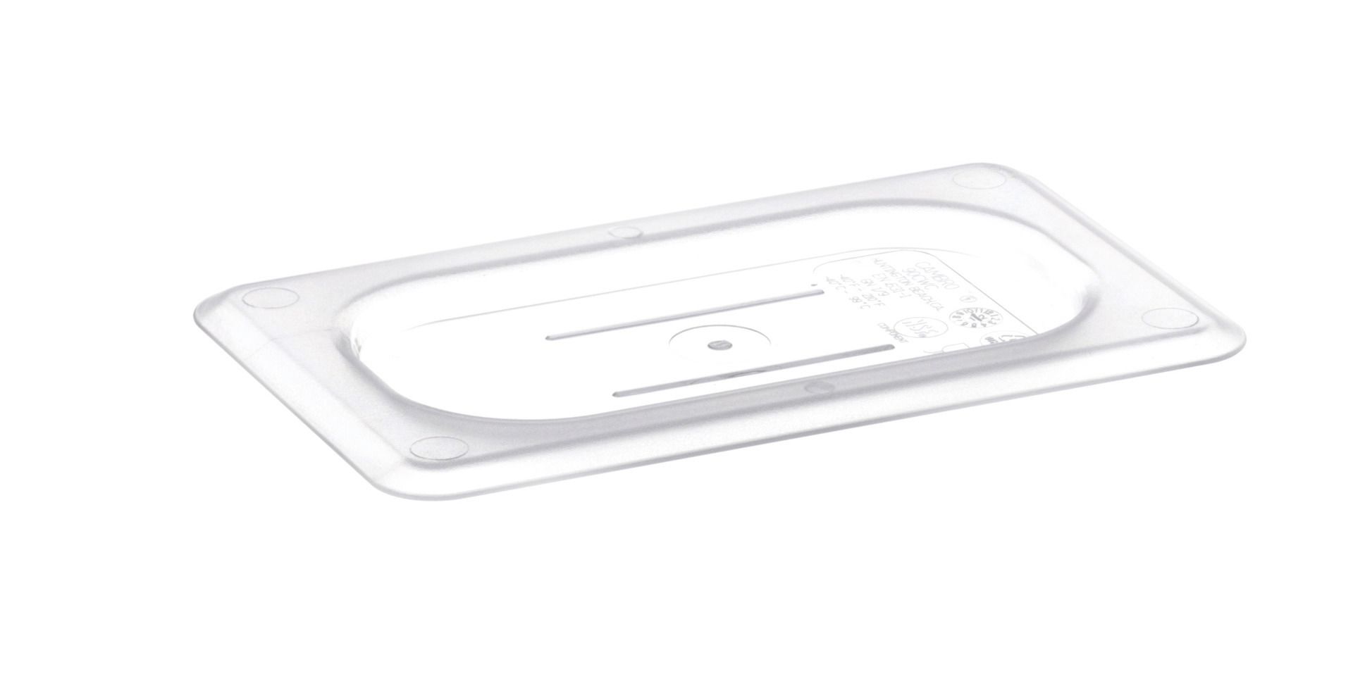 GN-Deckel 1/9  PC klar ohne Aussparung