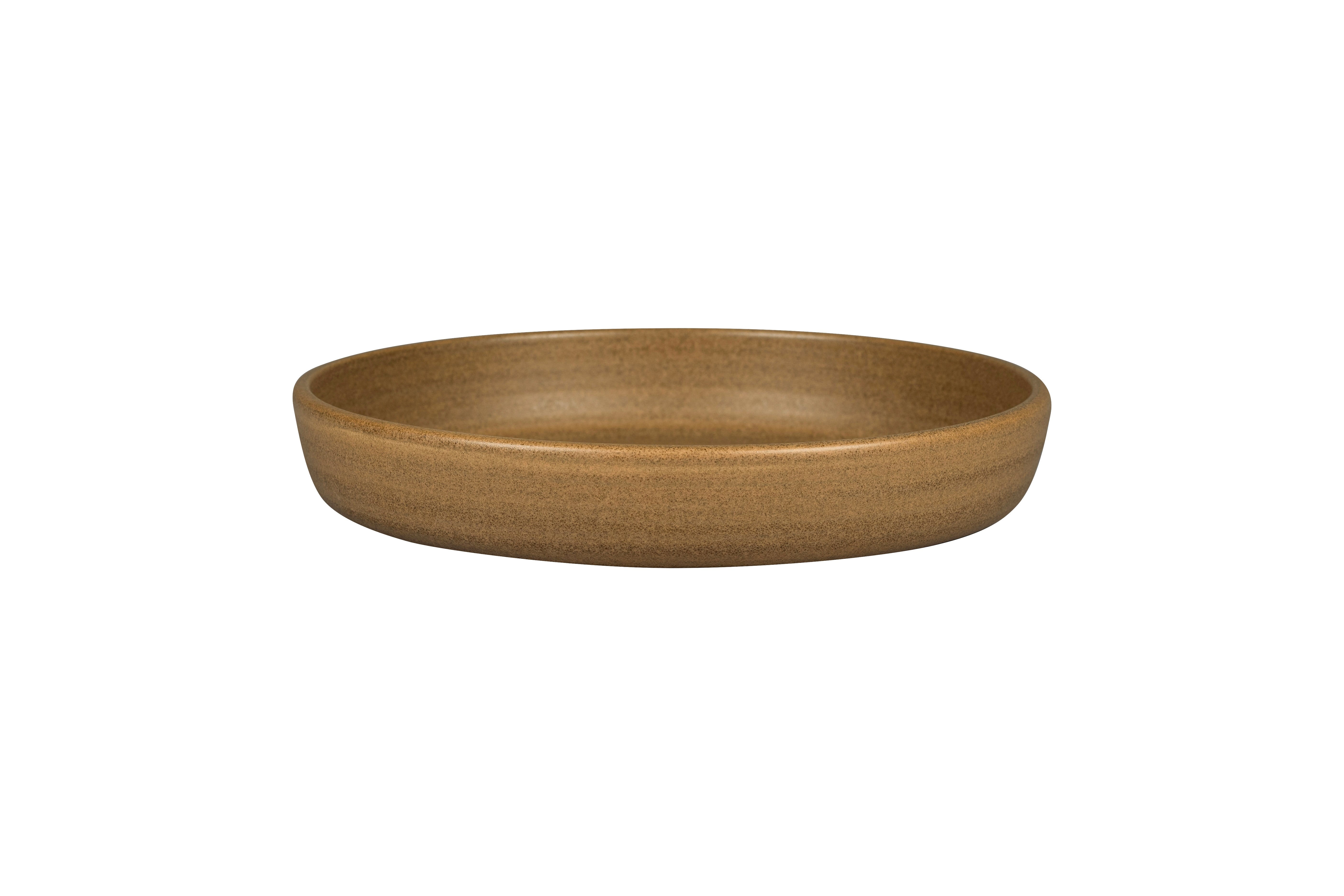 Teller tief rund Ø23,7cm H4,6cm 1300ml EASE SELVA autumn brown