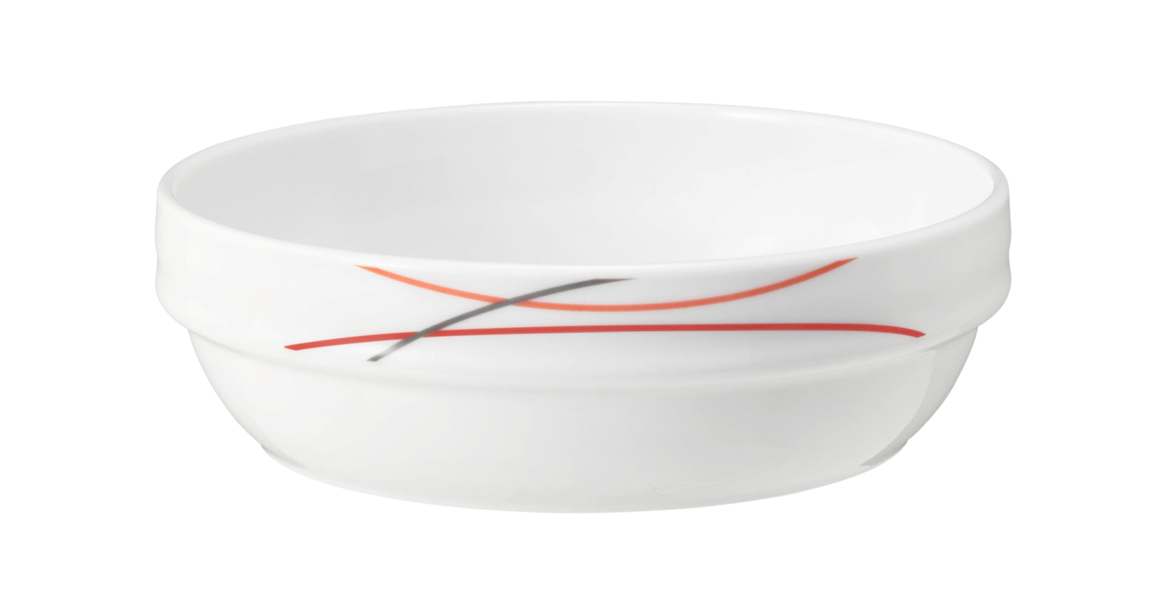 Schale rund rund 13,5cm COMMUNITY red line