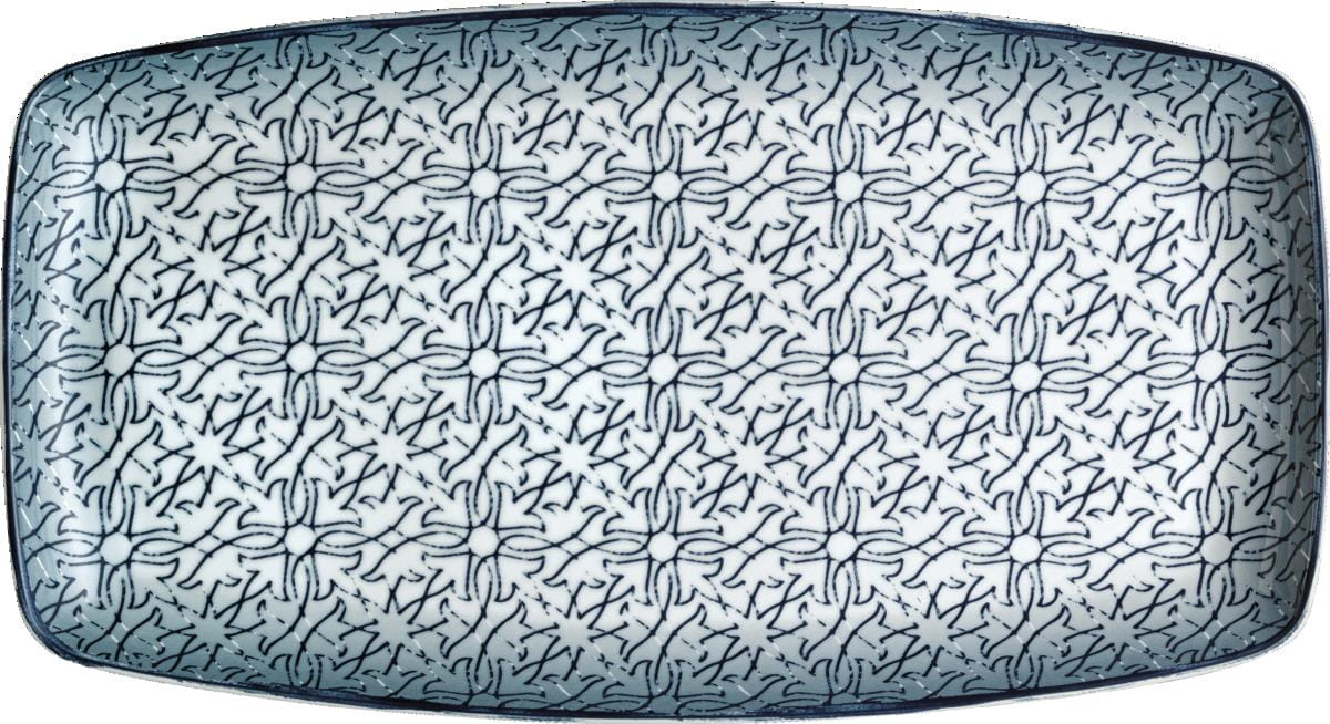 Platte rechteckig 36x20cm SHABBY CHIC 6