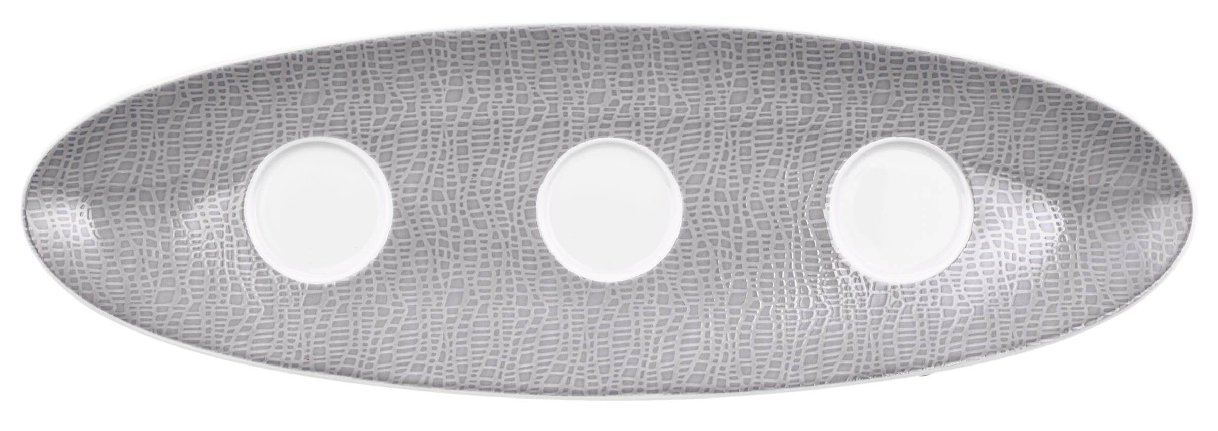 Setplatte 44cm COUP FINE DINING FASHION grau