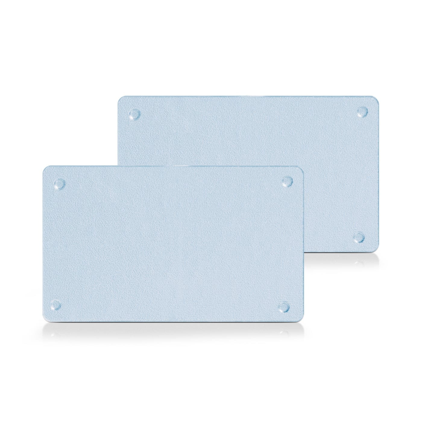 Glas-Schneidbrettchen 2er-Set 25x15x0,5cm
