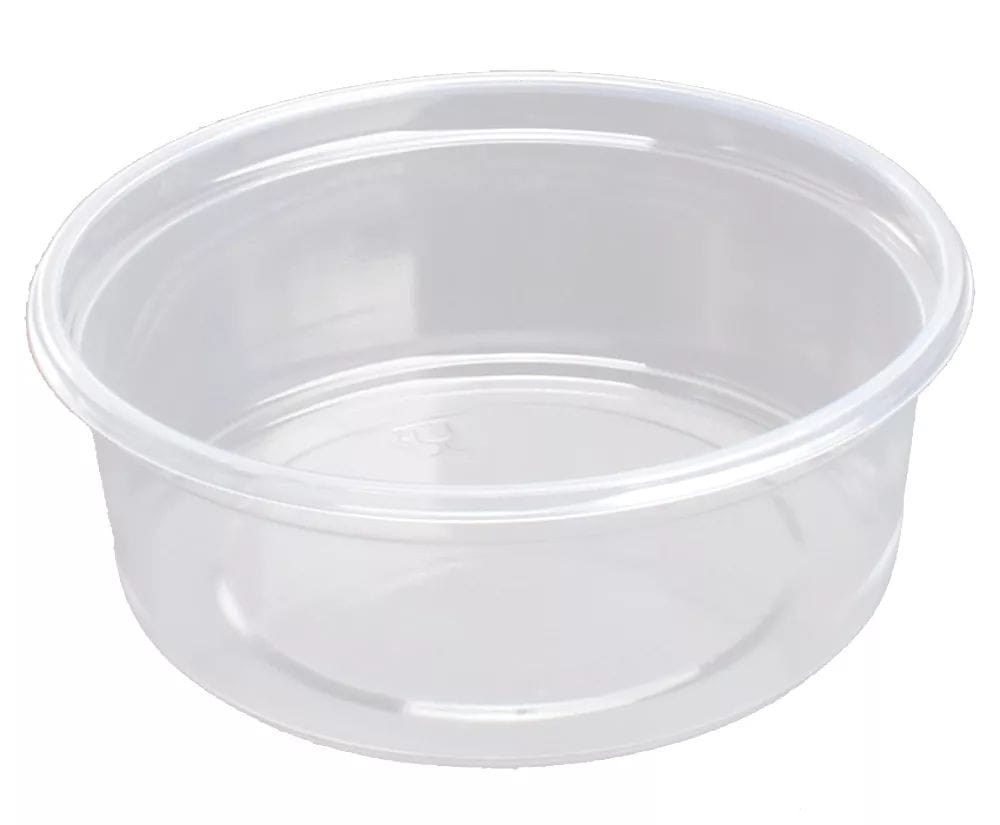 50 Stück Verpackungsbecher rund 125ml klar