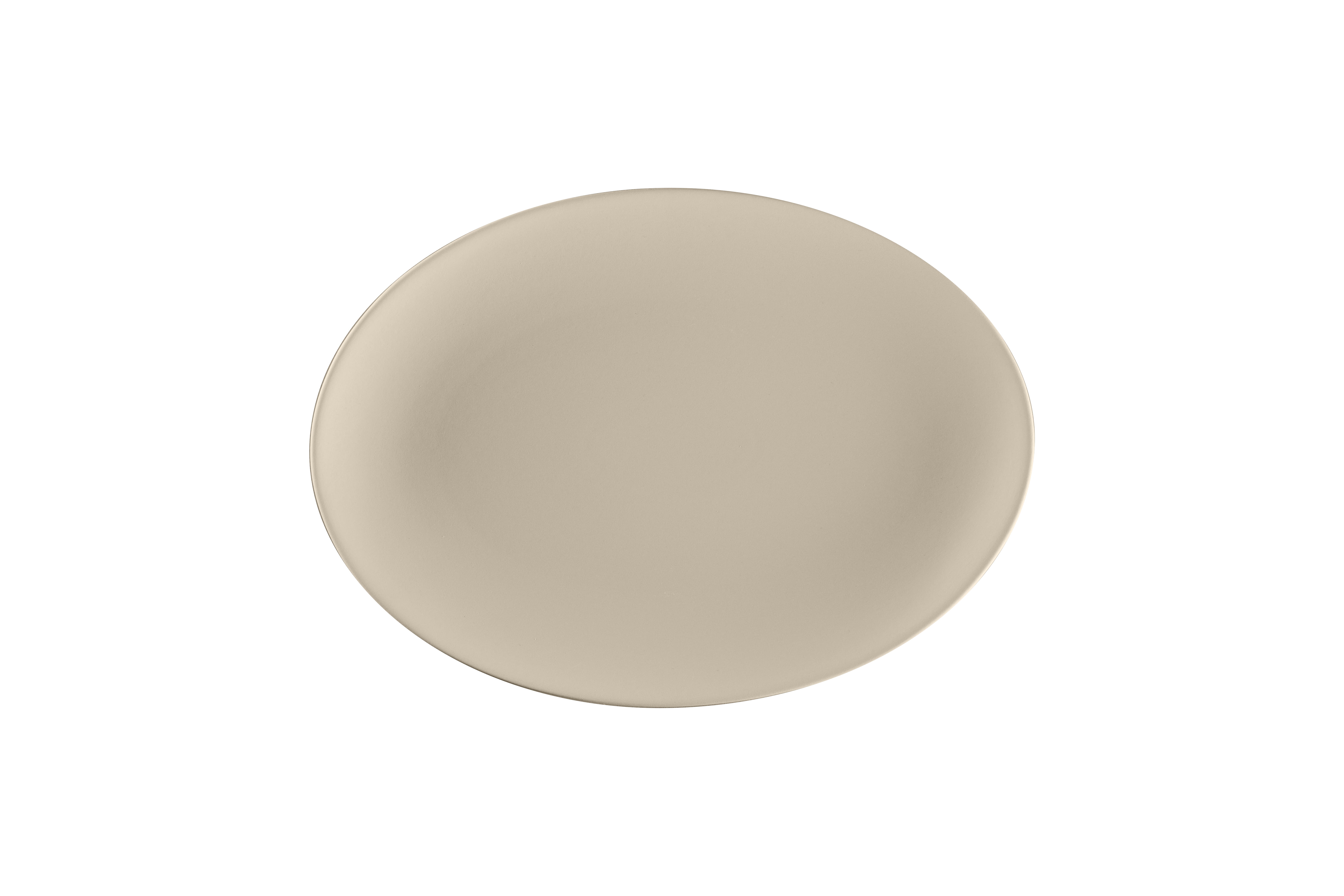 Platte oval 32x23x3,2cm ARGILA EPURA grey