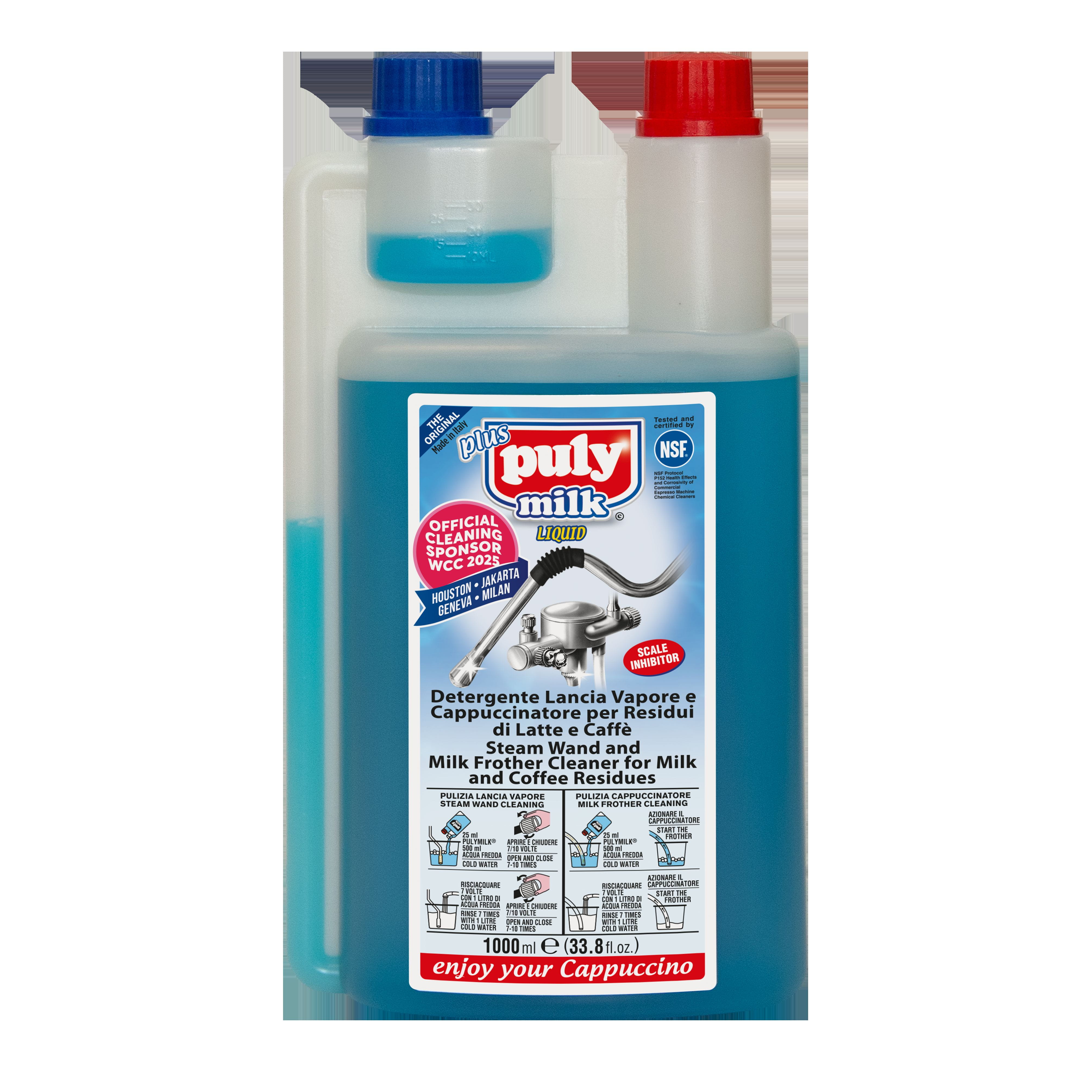 Reiniger für Milchaufschäumer 1000ml PULY MILK