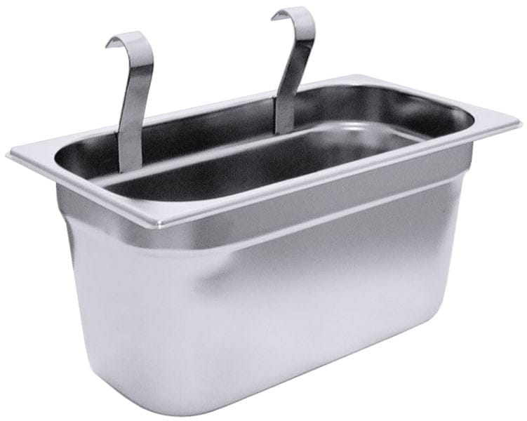 Abfallbehälter zum Einhängen 5,7L 18/10