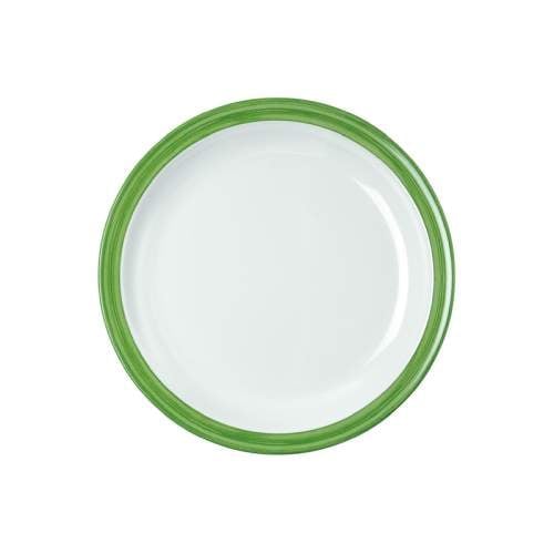 Teller flach Fahne Ø23,5cm BISTRO grün