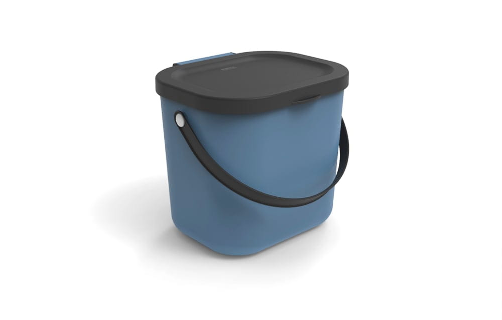 Abfallbehälter 6L ALBULA blau