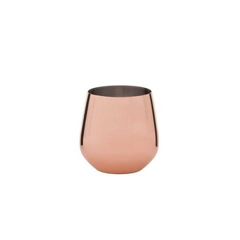 2-tlg. Becherset 0,55l Edelstahl kupferfarben