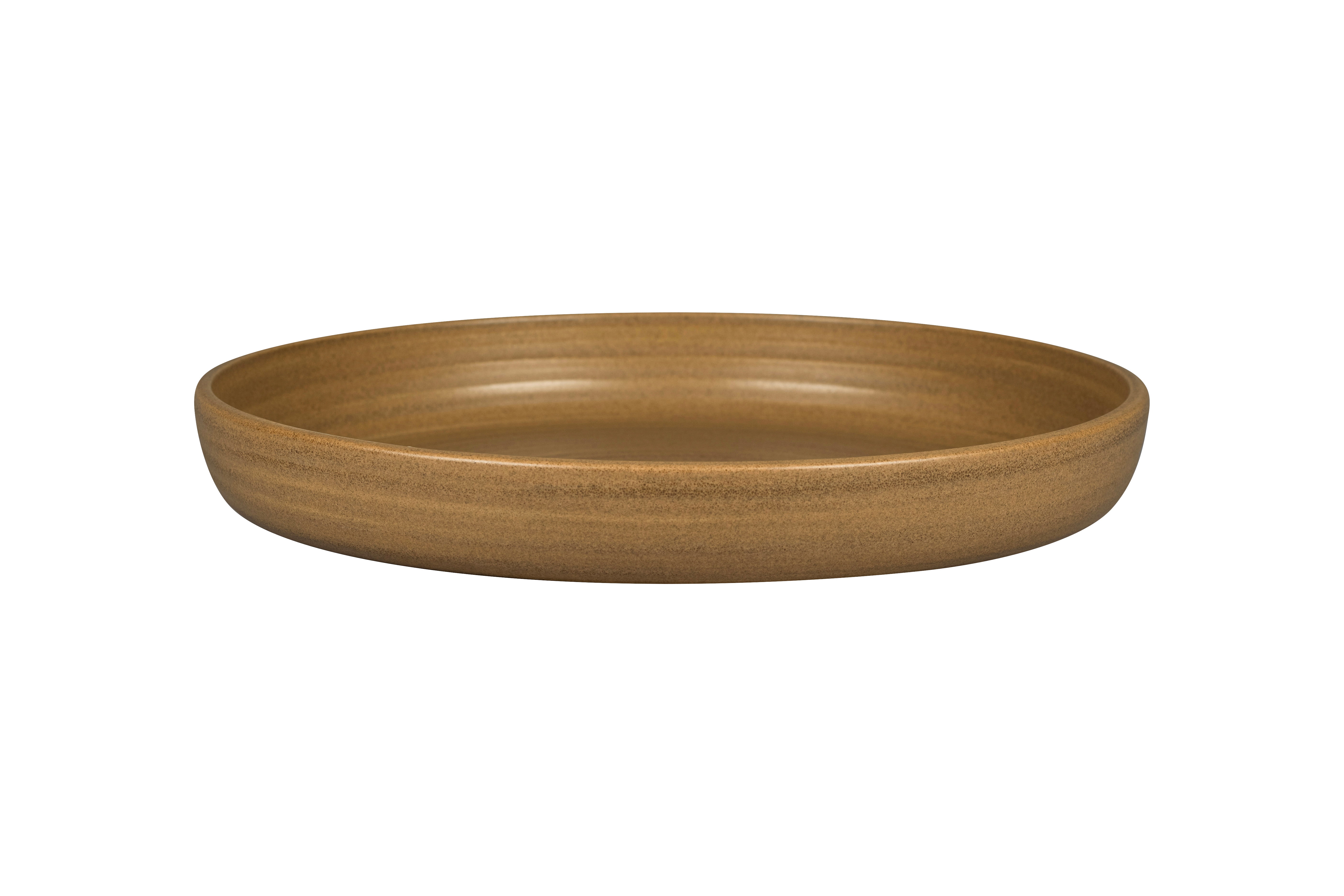 Teller tief rund Ø29,7cm H4,7cm 2300ml EASE SELVA autumn brown