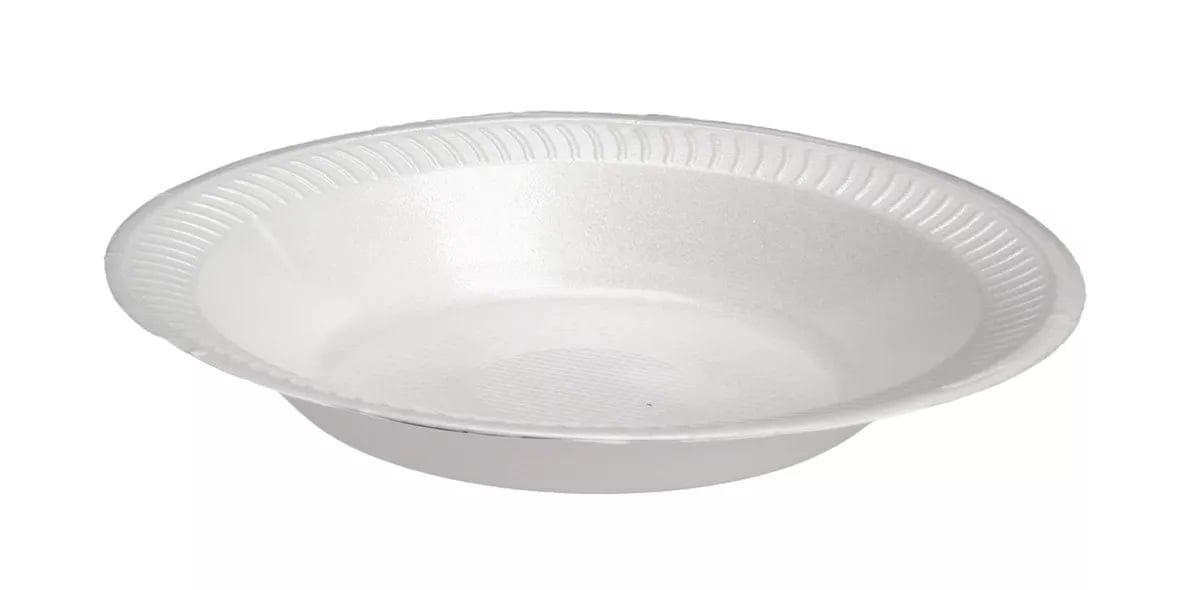 100 Stück Teller tief 0,75l B3 XPS weiß