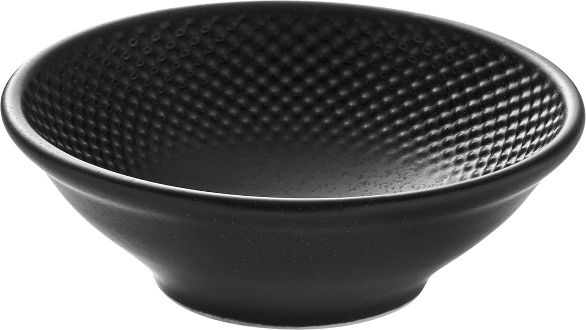 Schale rund Relief 16cm 0,50l PINE coal