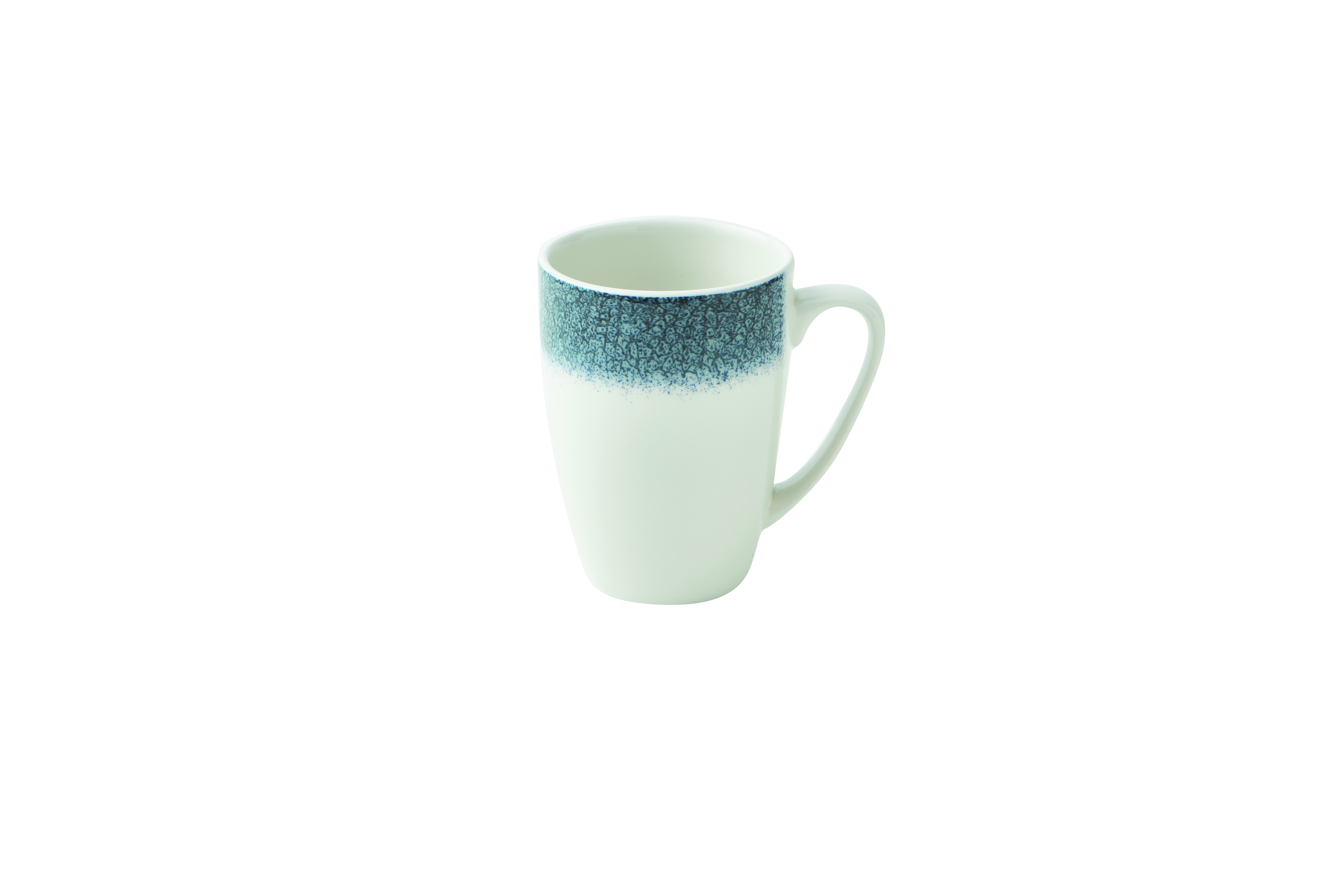 Kaffeebecher 0,34l RAKU topaz blue