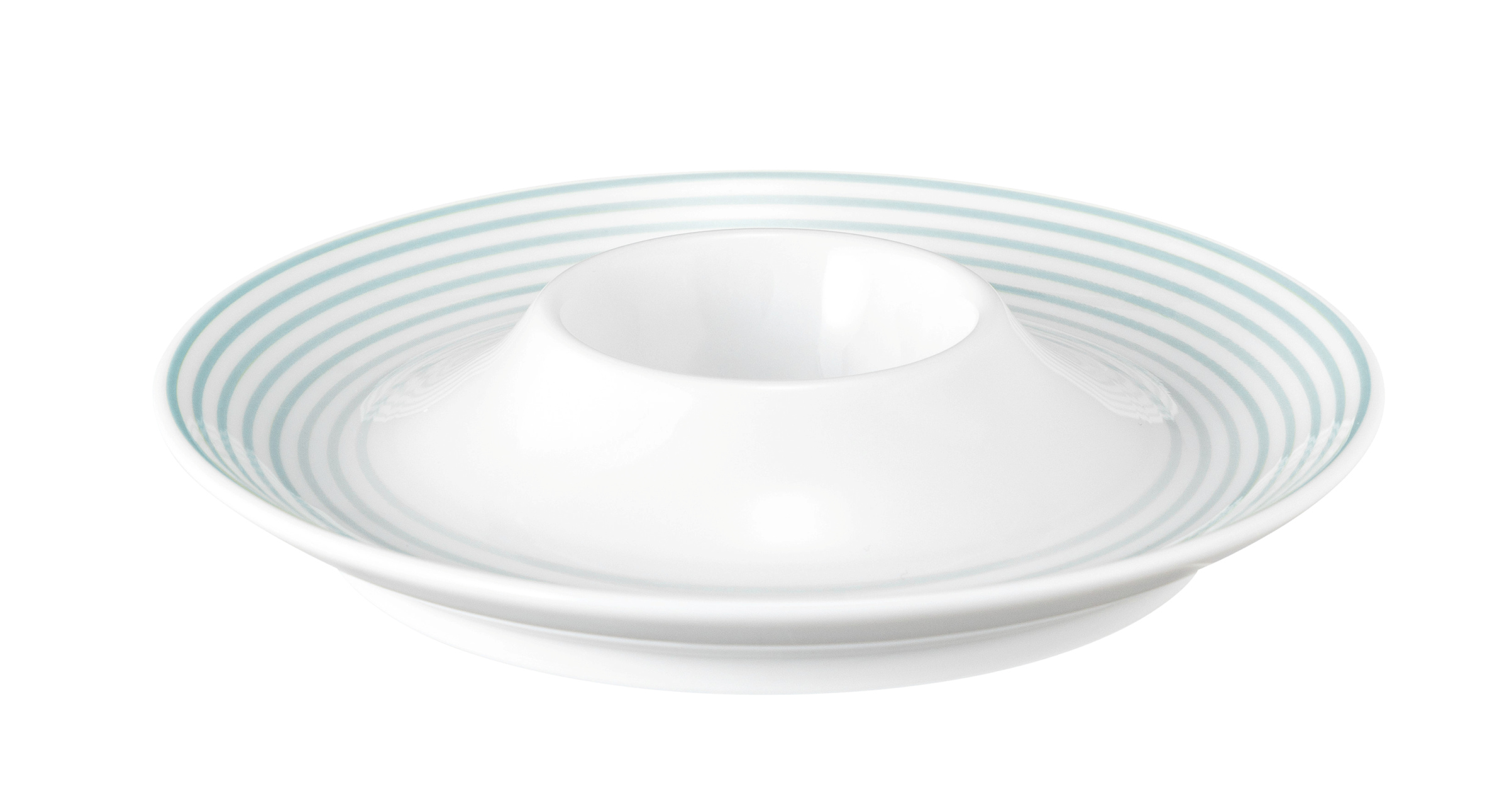 Eierbecher rund mit Ablage (glatt) BLUES arktisblau