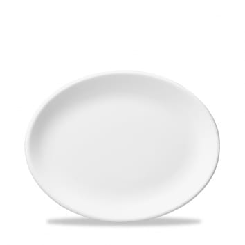 Platte oval 30,5cm WHITE