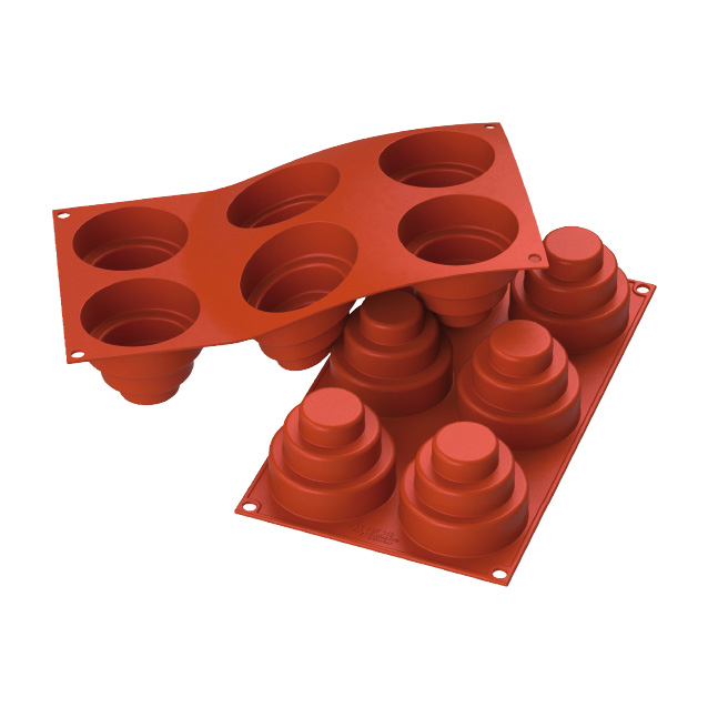 Silikonbackform - Mini-Kuchen