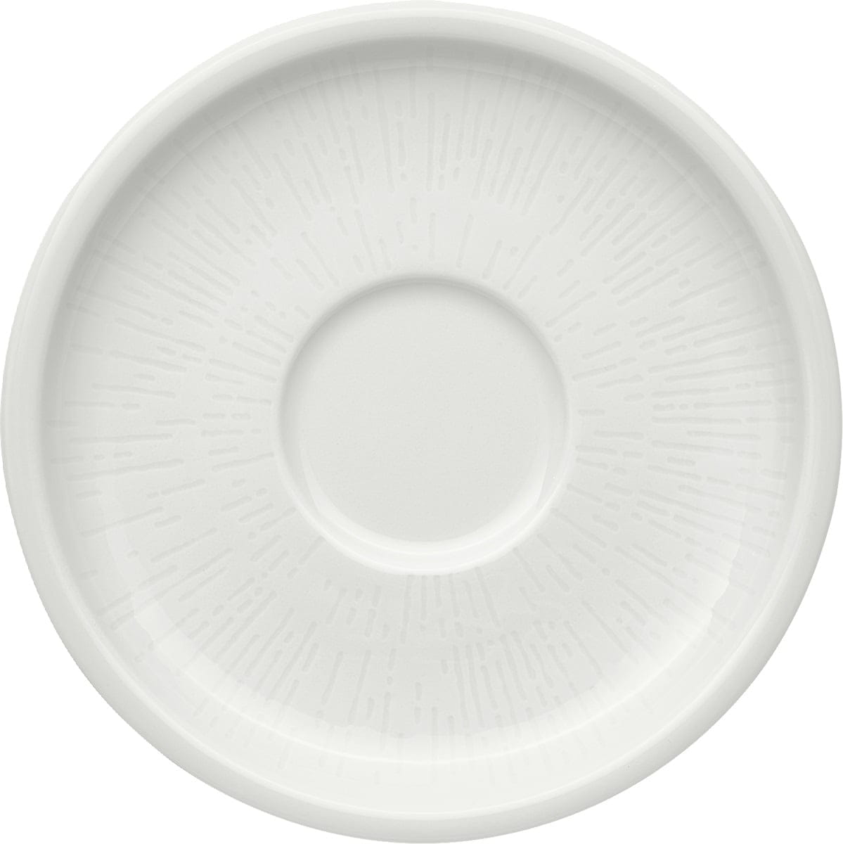 Espressountertasse rund Struktur 13cm SHIRO