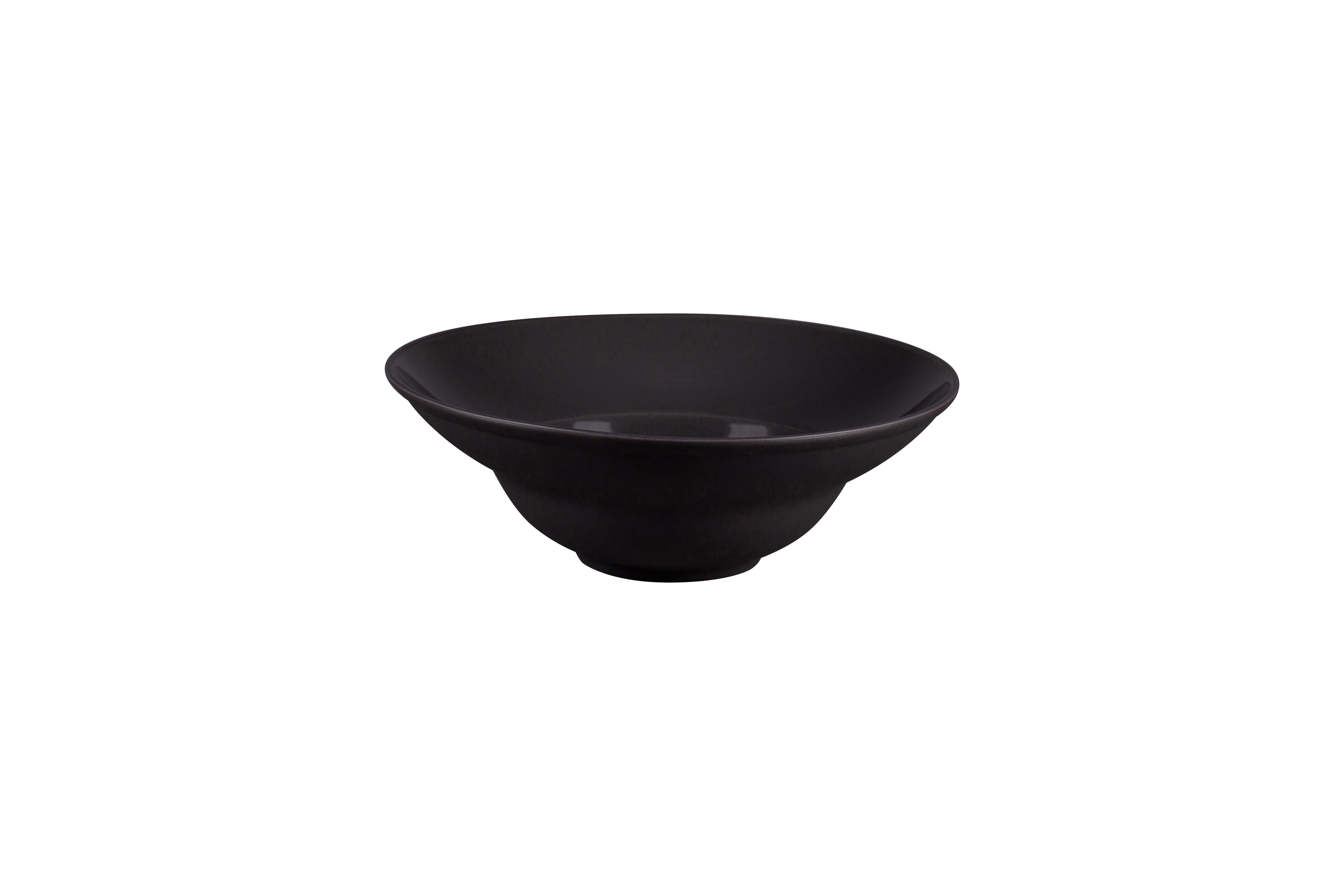Teller extra tief Ø22,7cm H7,8cm 0,33L GHERA black mat