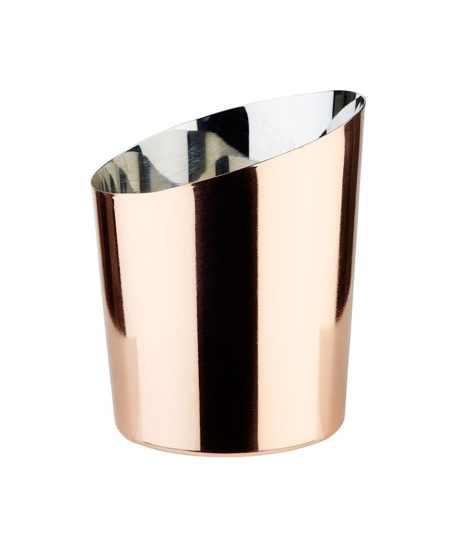 Servier-Eimer D:9,5cm H:8,5 / 11,5cm KUPFER