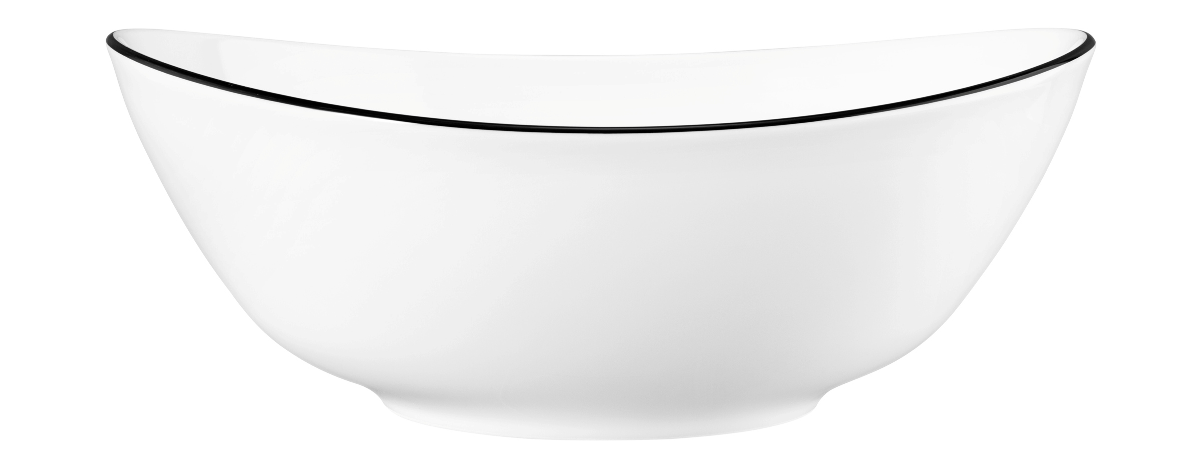 Schale oval oval 5240 25,5cm MODERN LIFE black line