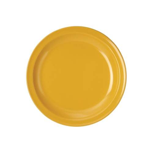 Teller flach Fahne Ø23,5cm COLORA gelb