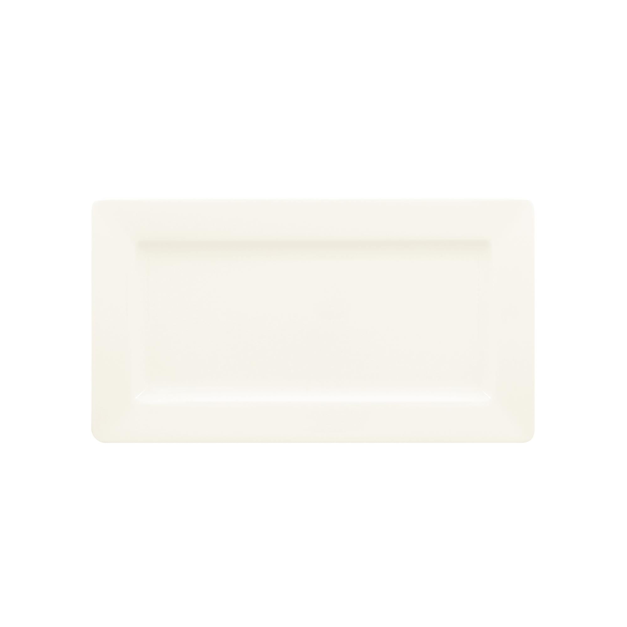 Teller eckig 29,5x16,5xcm CORE white