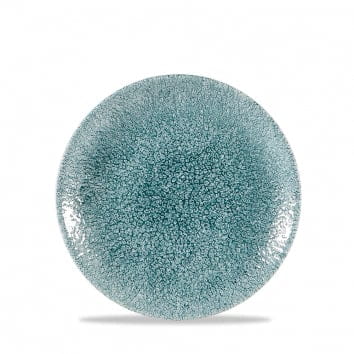 Teller flach coup 21,7cm RAKU jade green