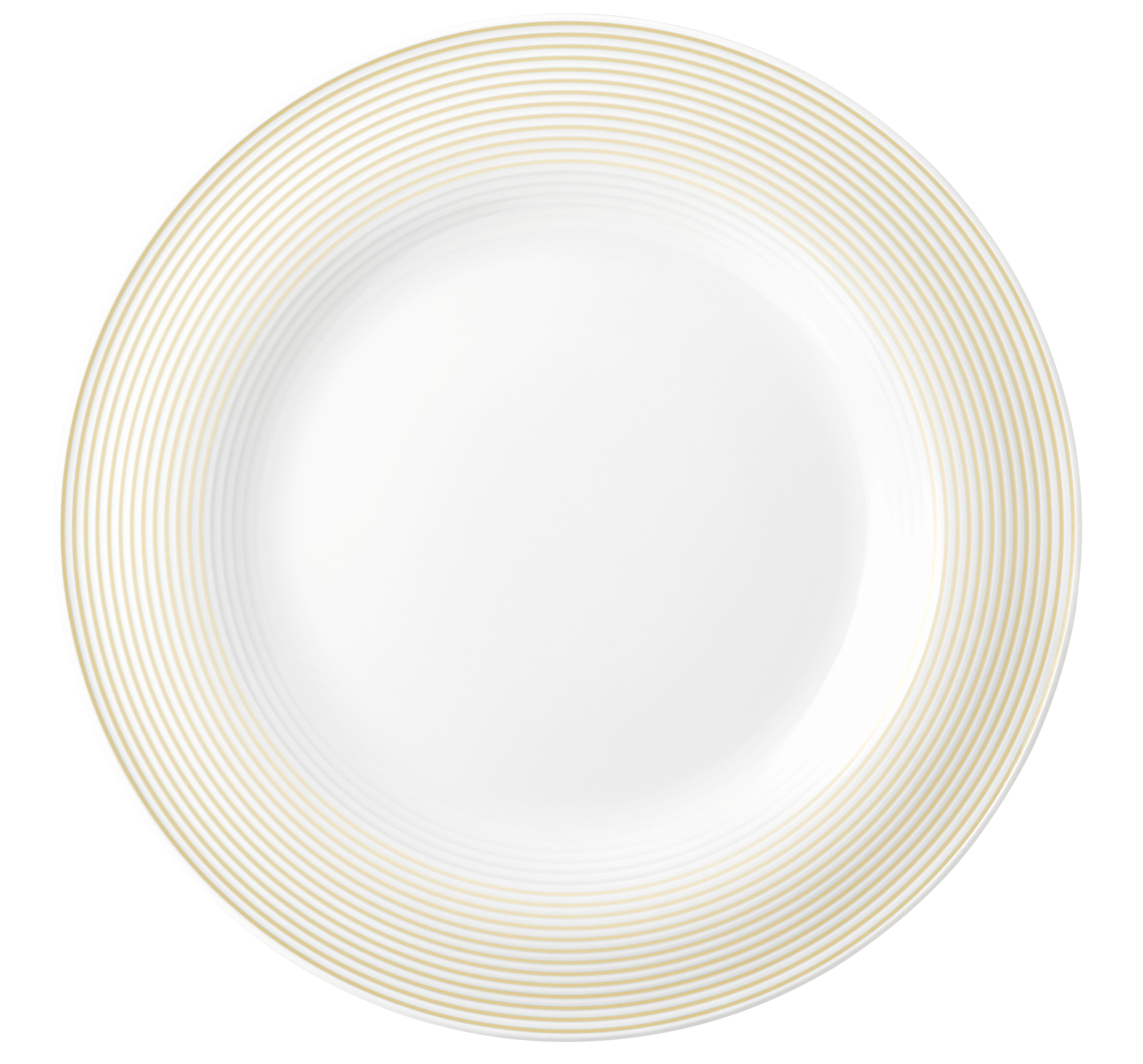 Teller rund mit Relief flach 30cm BLUES sandbeige