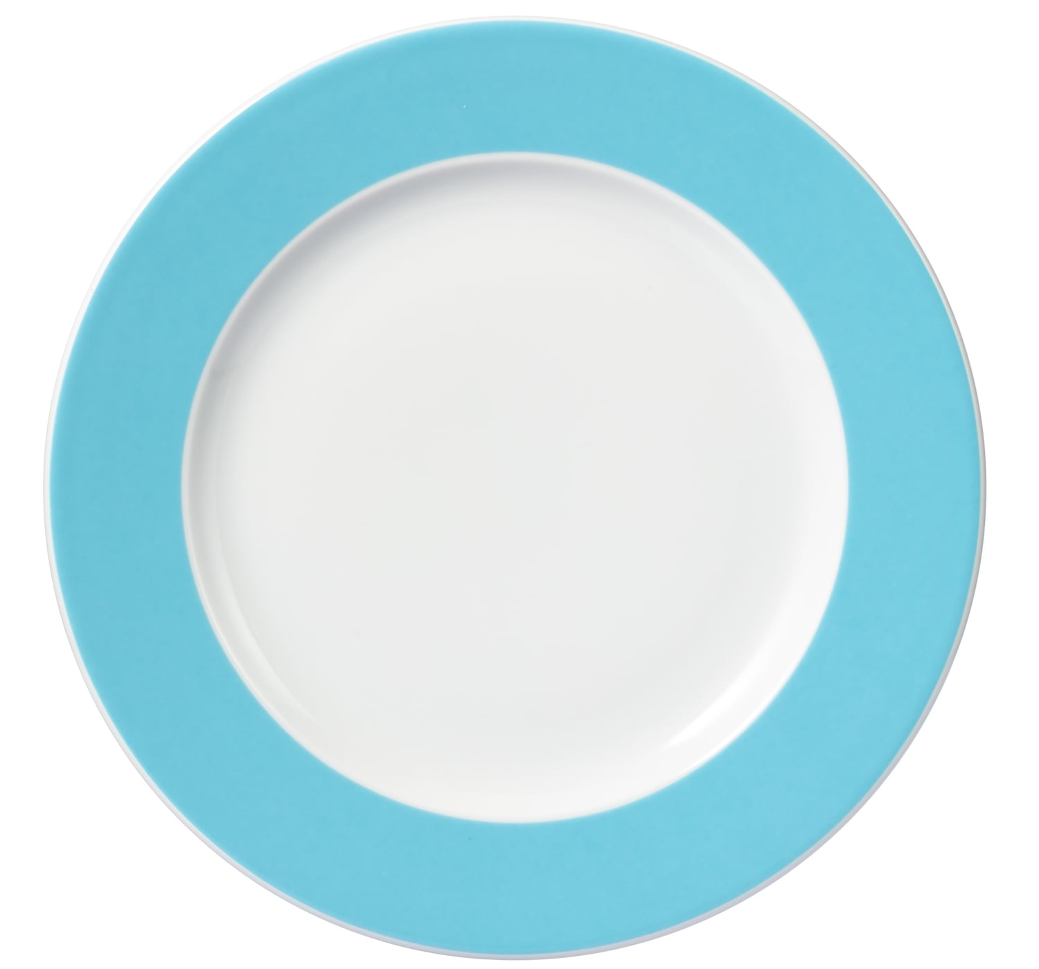 Teller flach 26cm MERIDIAN hellblau