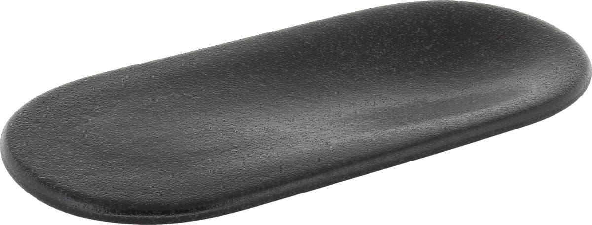 Platte oval 22x10cm BREAD & BITE black