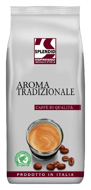 Splendid Espressobohnen AromaTradizionale, Inhalt: 1 kg ganze Bohnen