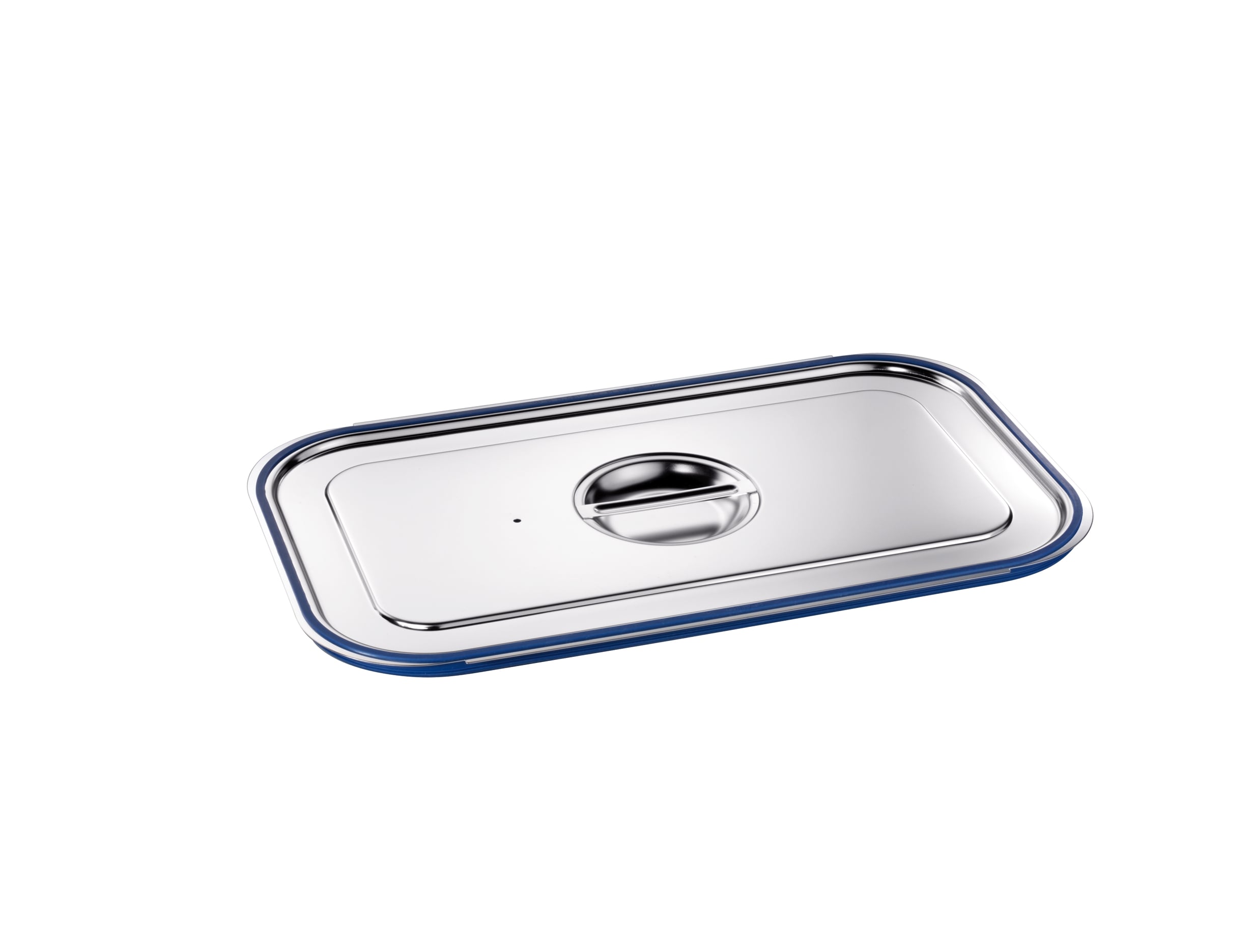 GN-Deckel 1/1 mit Silikondichtung 18/10