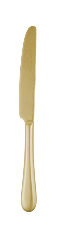 Menümesser 239mm SIGNUM PVD HELLGOLD VINTAGE 18/0 Vollheft