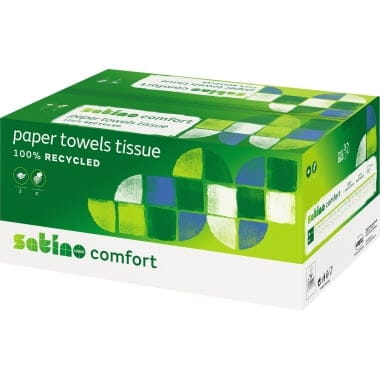 3072 Stück Handtuchpapier 25x32cm COMFORT weiß