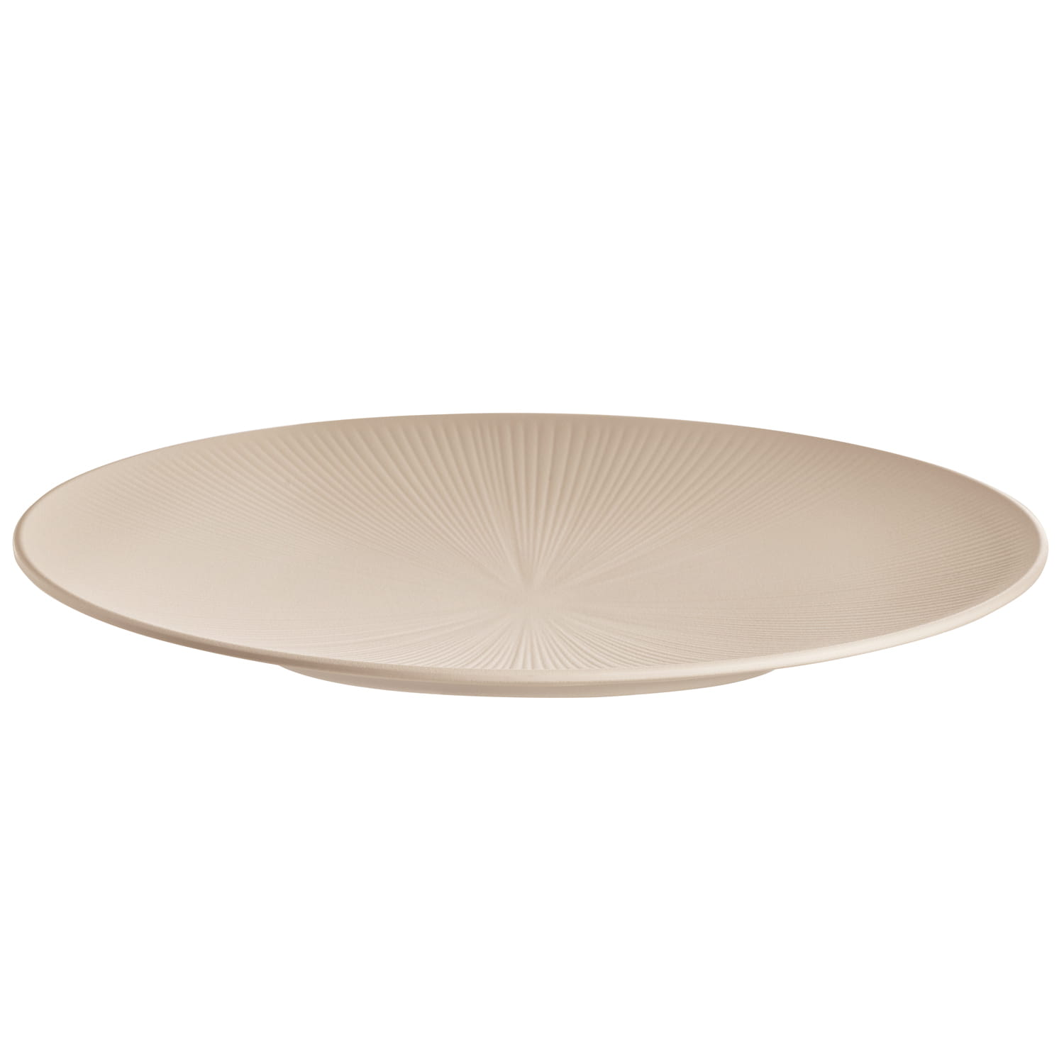 Teller Ø42cm H3,5cm NERO sand