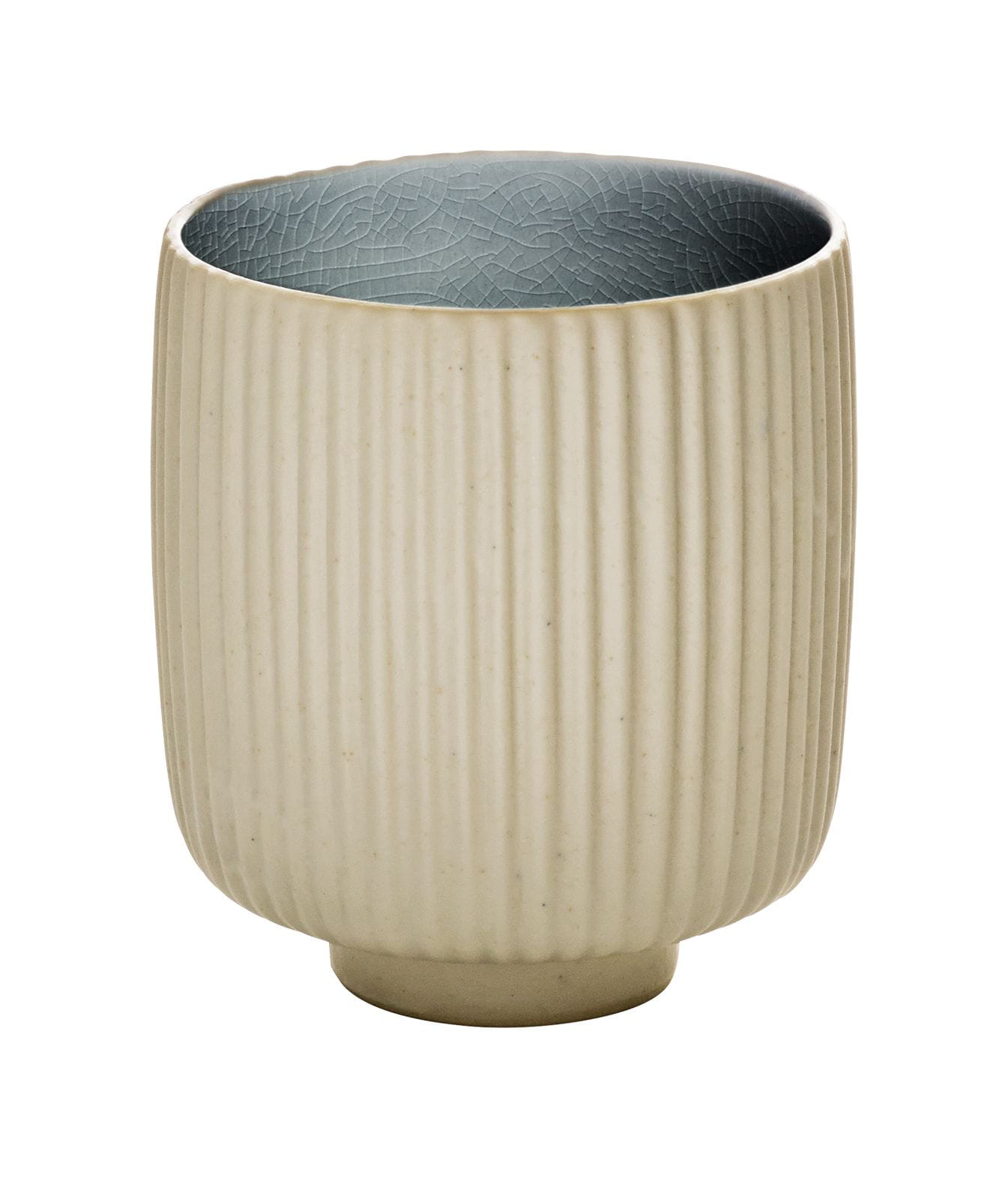 Becher ohne Henkel 0,30 l NARA RELIEF grau