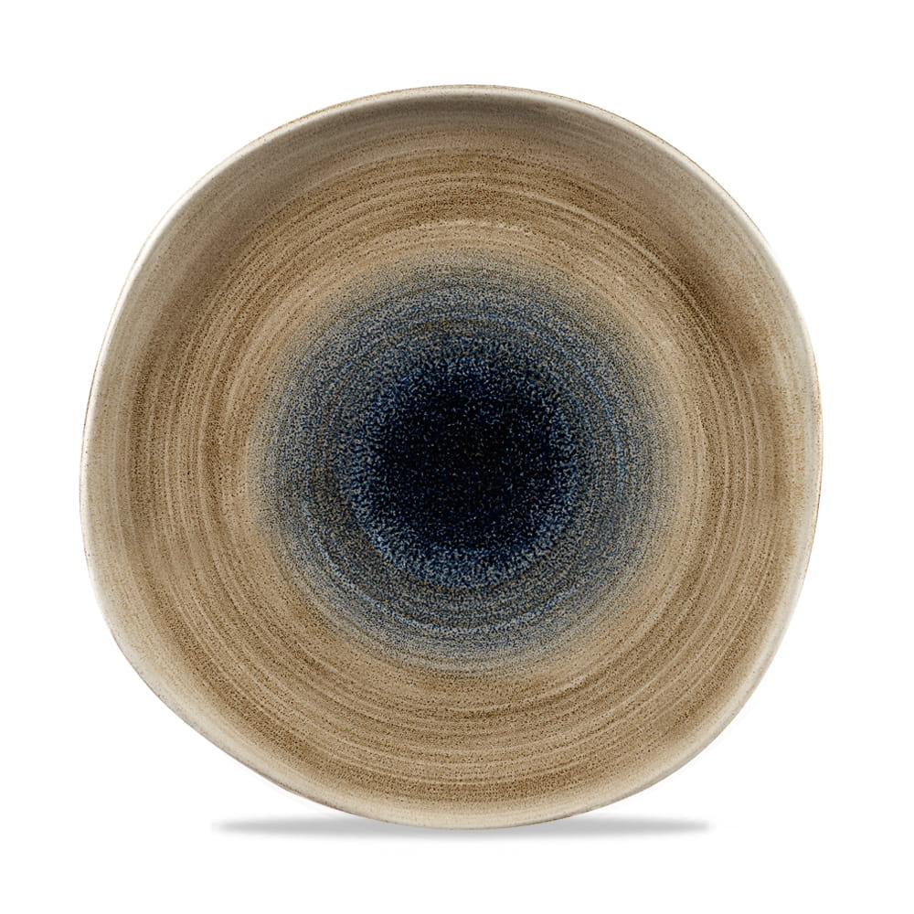 Teller flach Organic 26,4cm STONECAST AQUEOUS bayou